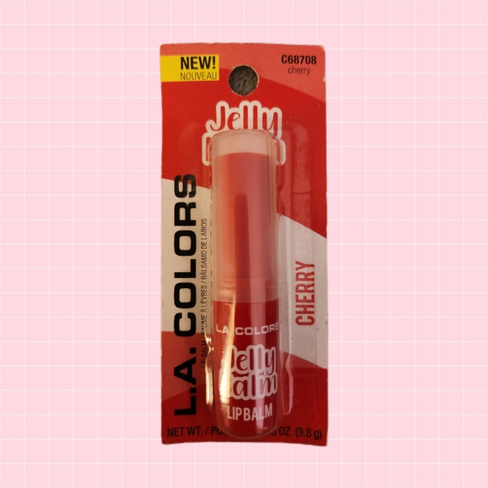 L.A. Colors 💄 Jelly Balm Lip Balm Cherry Red